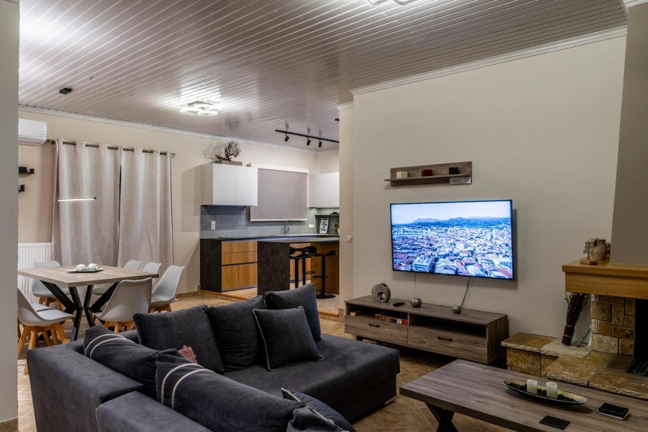 G.R Luxury Apartment Kalligoni Exterior foto